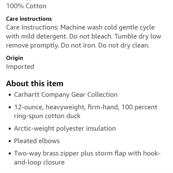 (Host pick)  Carhartt arctic jacket - Picture 11 of 16